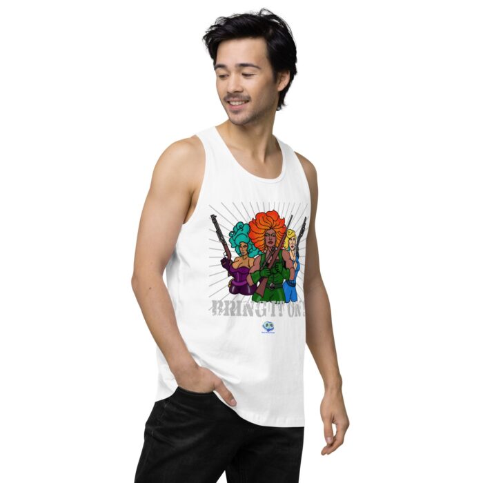 Men’s premium tank top - War on Drag - Image 63