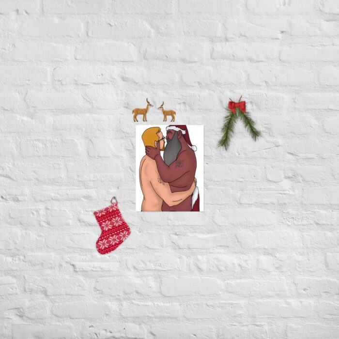 Photo paper print - Mr. and Mr. Clause (Classic) - Image 3
