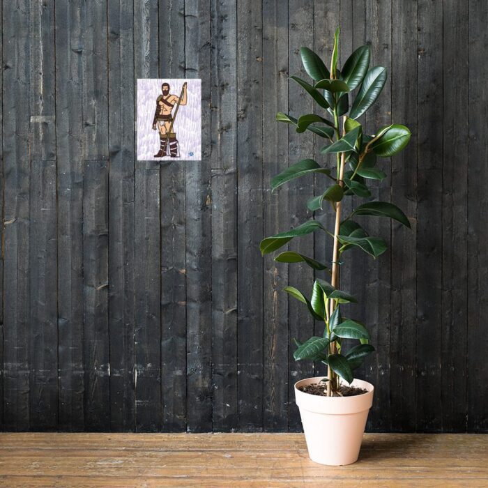 Photo paper poster - Warrior - Image 7