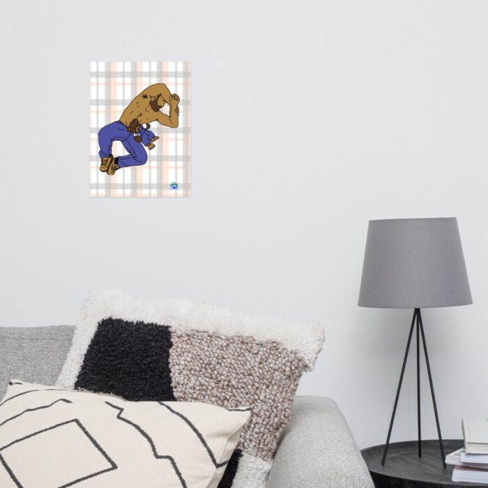 Photo paper poster - Teddy Bear Snuggles