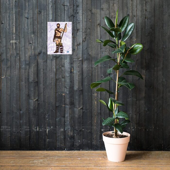 Photo paper poster - Warrior