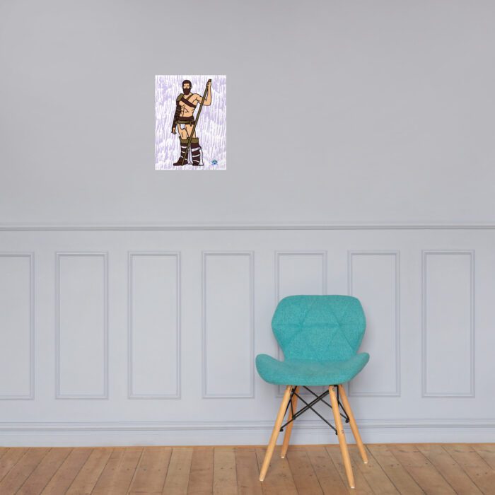 Photo paper poster - Warrior - Image 9