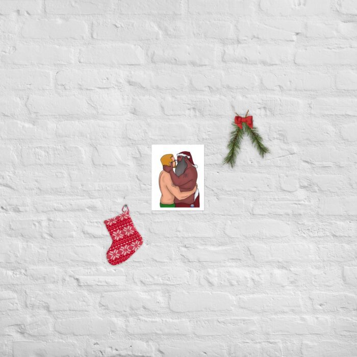 Photo paper print - Mr. and Mr. Clause (Classic) - Image 4