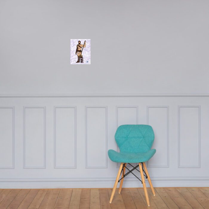 Photo paper poster - Warrior - Image 11