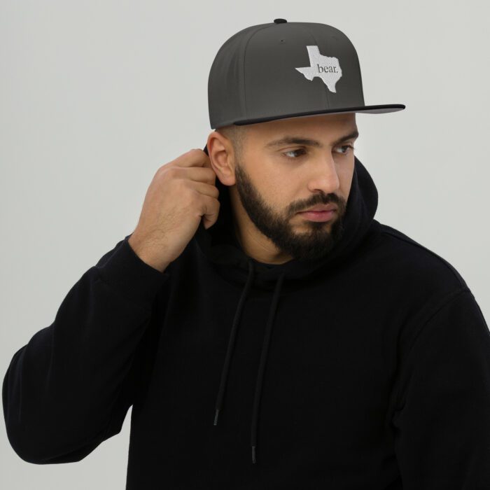 Snapback Hat  - Texas Bear - Image 8