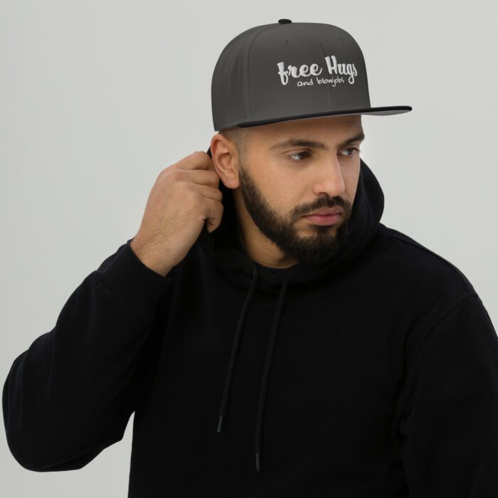 Snapback Hat - Free Hugs and Blowjobs - Image 8