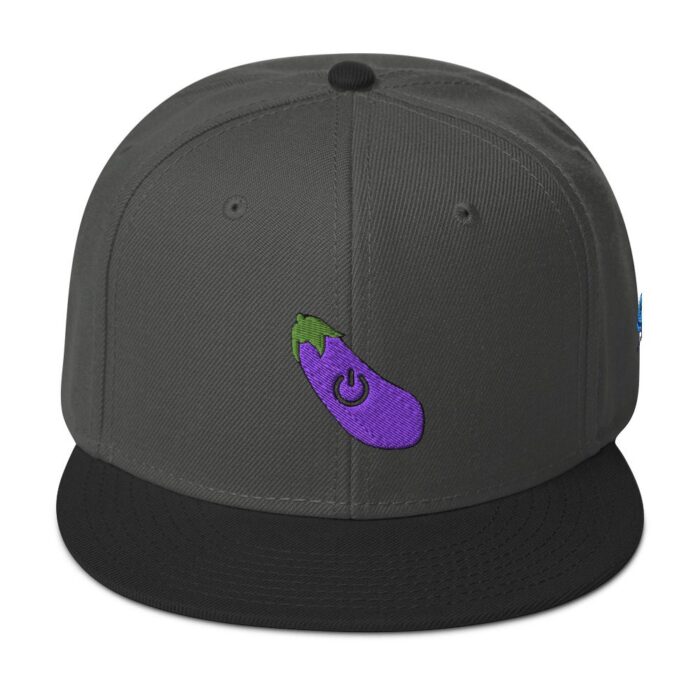 Snapback Hat - Power Top / Eggplant - Image 46