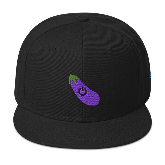 Snapback Hat - Power Top / Eggplant - Image 3