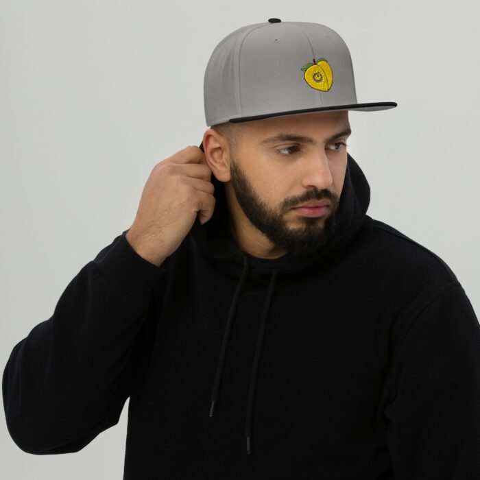 Snapback Hat - Power Bottom / Peach - Image 15