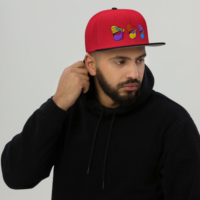 Snapback Hat - Pop Art Daddy - Image 10