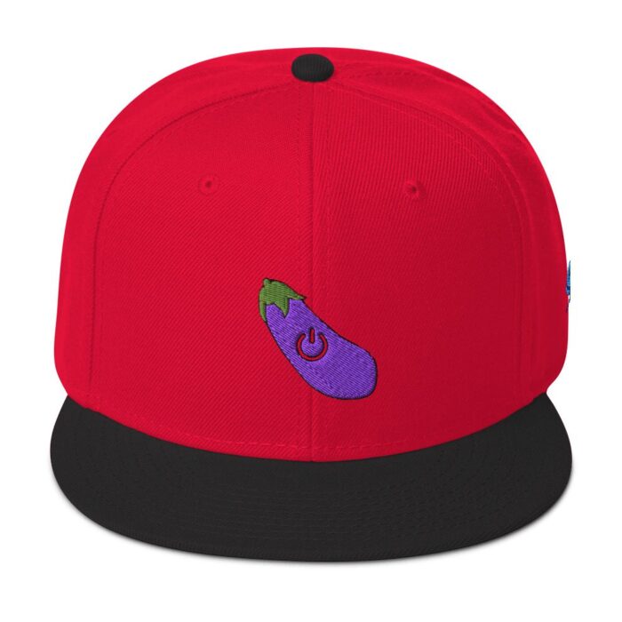 Snapback Hat - Power Top / Eggplant - Image 38