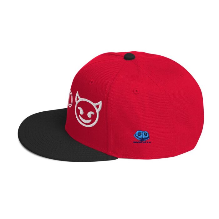 Snapback Hat - Mood Devil Emoji - Image 27