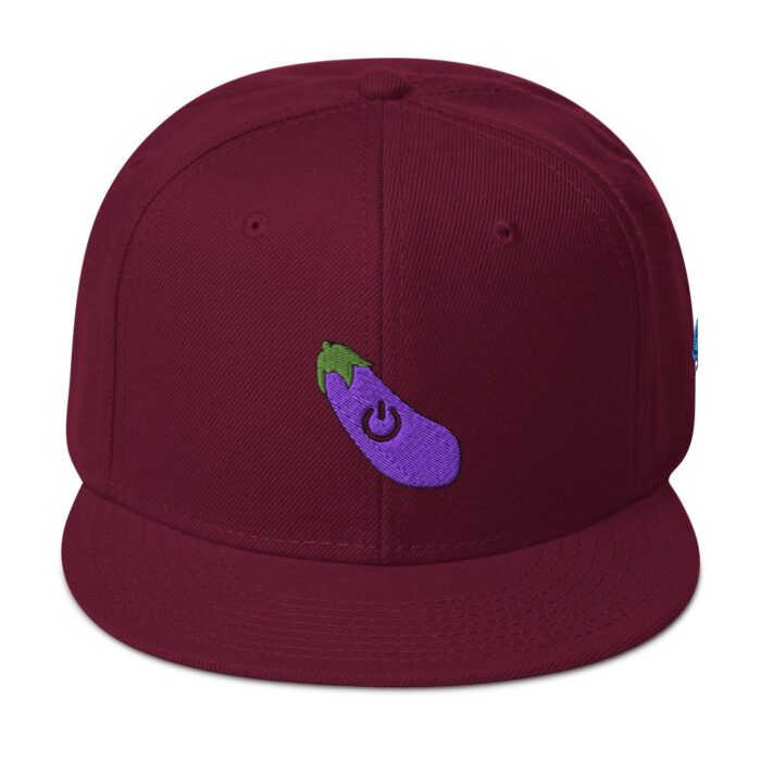 Snapback Hat - Power Top / Eggplant - Image 30