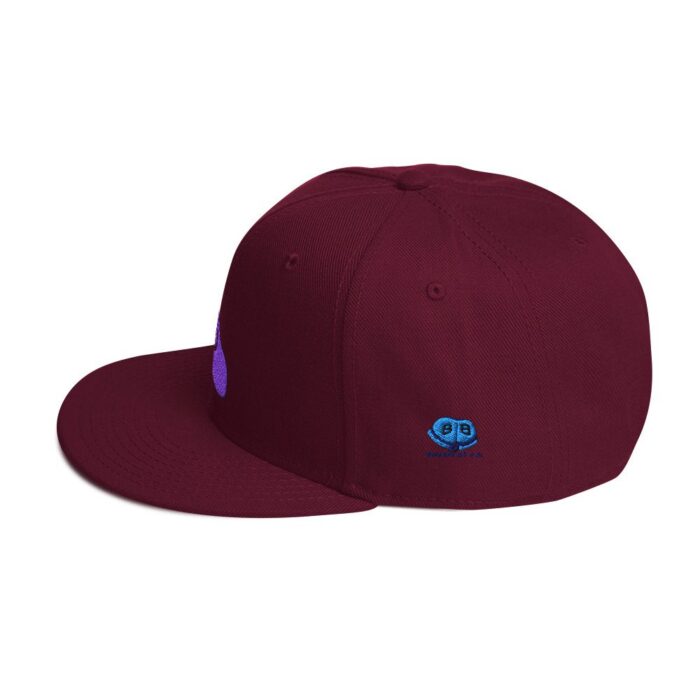 Snapback Hat - Power Top / Eggplant - Image 31