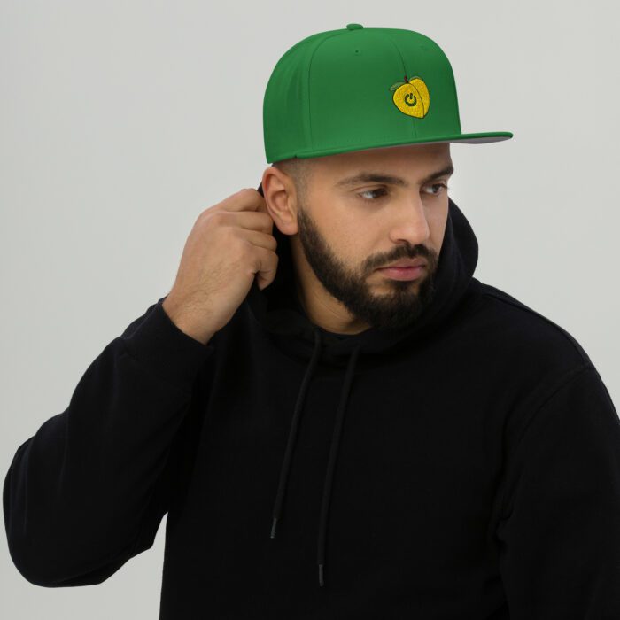 Snapback Hat - Power Bottom / Peach - Image 14