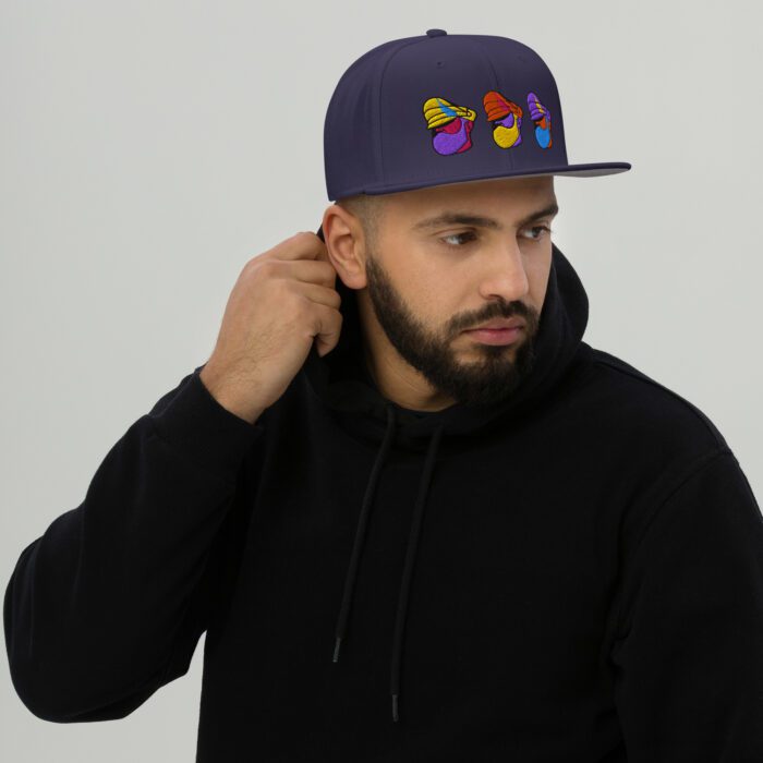 Snapback Hat - Pop Art Daddy - Image 9
