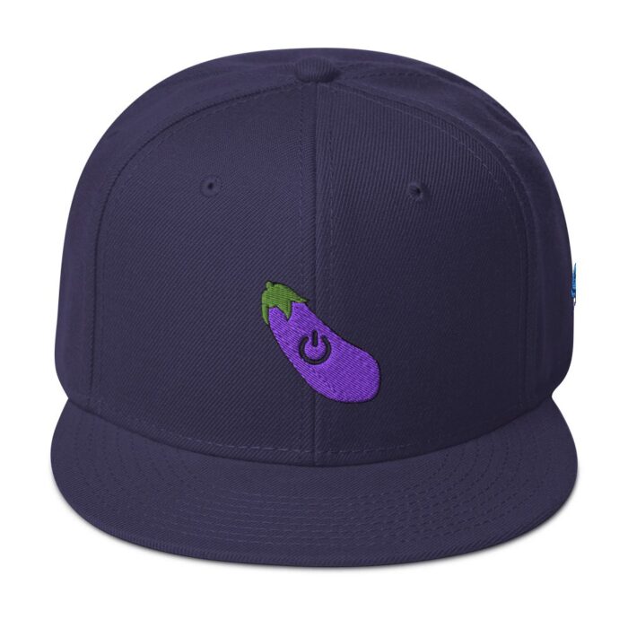 Snapback Hat - Power Top / Eggplant - Image 34