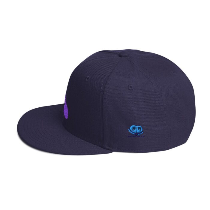 Snapback Hat - Power Top / Eggplant - Image 35