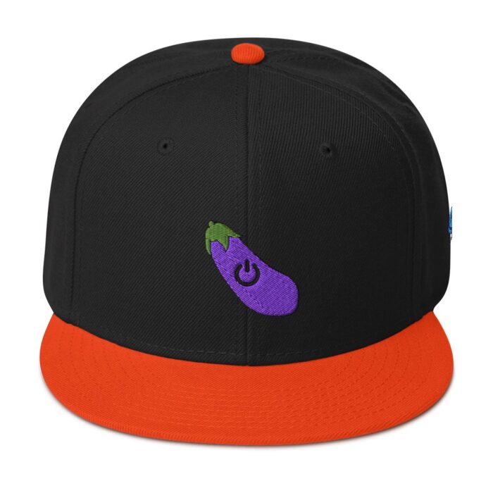 Snapback Hat - Power Top / Eggplant - Image 14