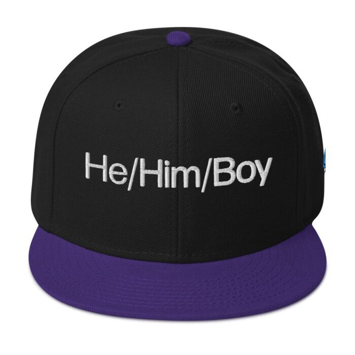 Snapback Hat - He/Him/Boy - Image 2