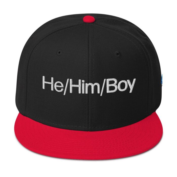 Snapback Hat - He/Him/Boy