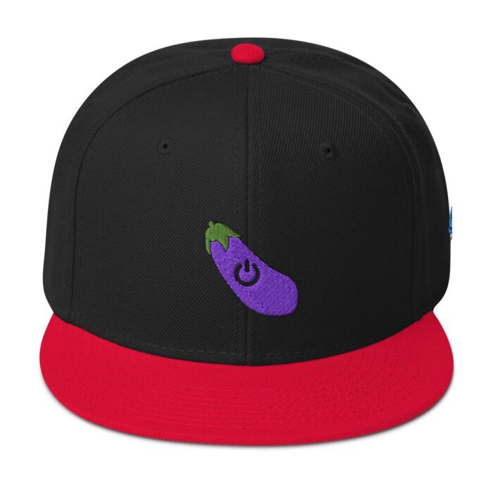 Snapback Hat - Power Top / Eggplant - Image 10