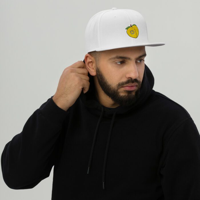 Snapback Hat - Power Bottom / Peach - Image 17