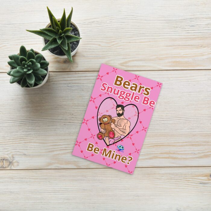 Standard Postcard - Valentine Bear