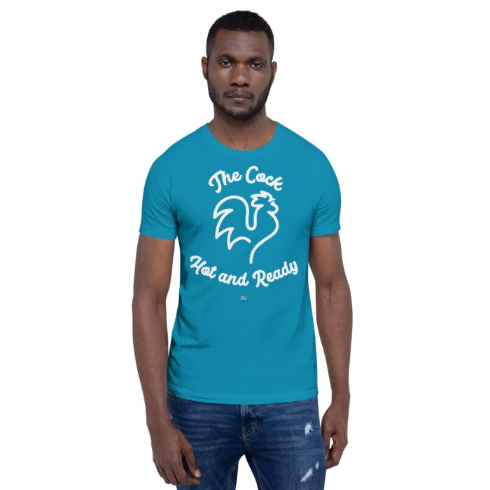 Short Sleeve Tee - The Cock Hot and Ready - Image 37