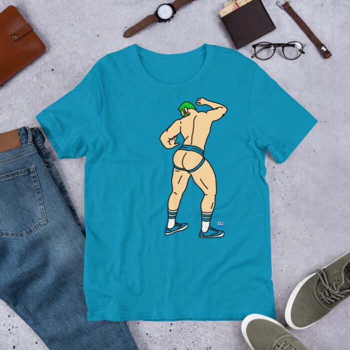 Short Sleeve Tee - Up Against The Wall - Image 6