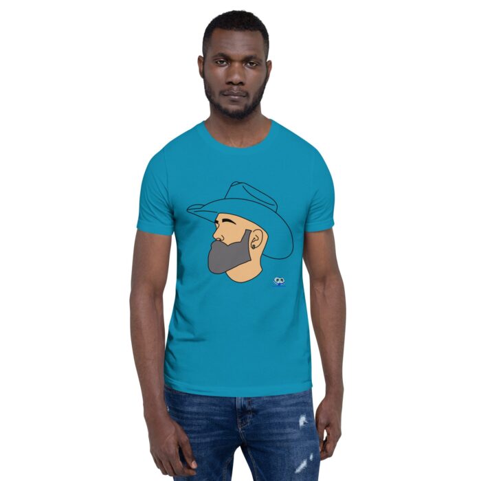 Short Sleeve Tee - Bearded Cowboy - Image 37
