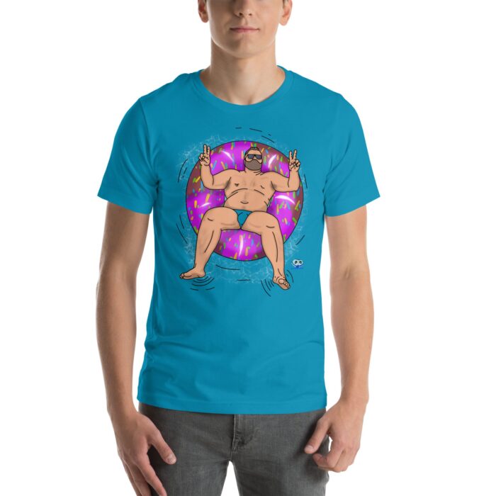 Short Sleeve Tee - Peace, Love, and Doughnuts - Image 32