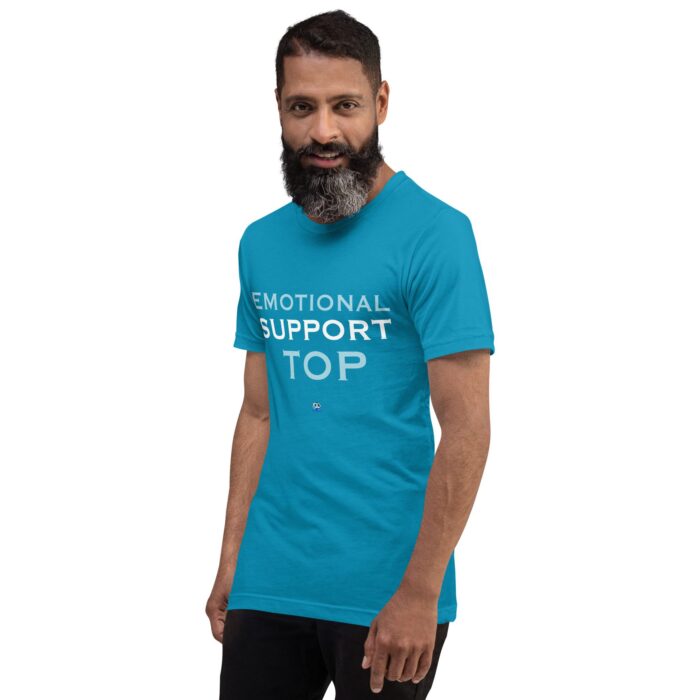 Short Sleeve Tee - Emotional Support Top - Image 32