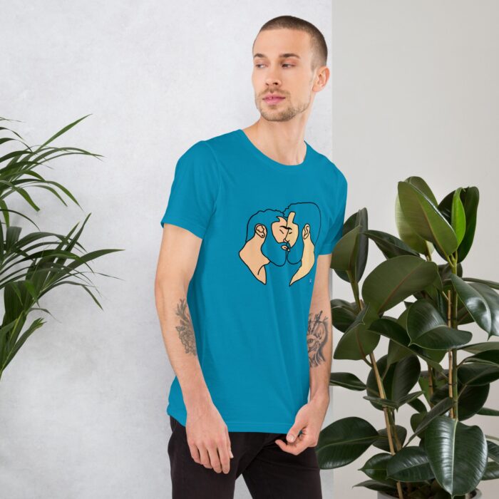 Short Sleeve Tee - Bearded Kiss - Image 25
