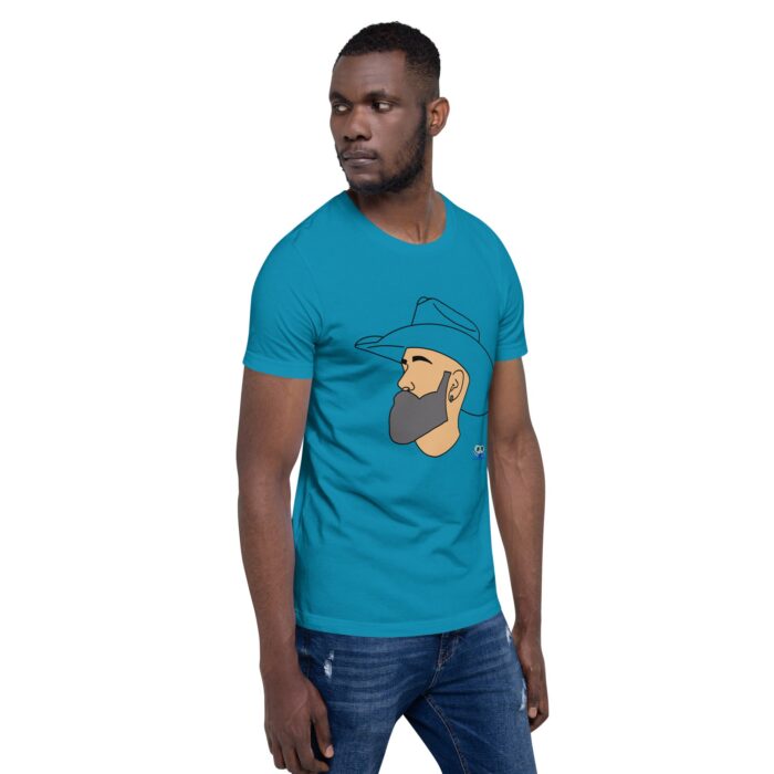 Short Sleeve Tee - Bearded Cowboy - Image 39