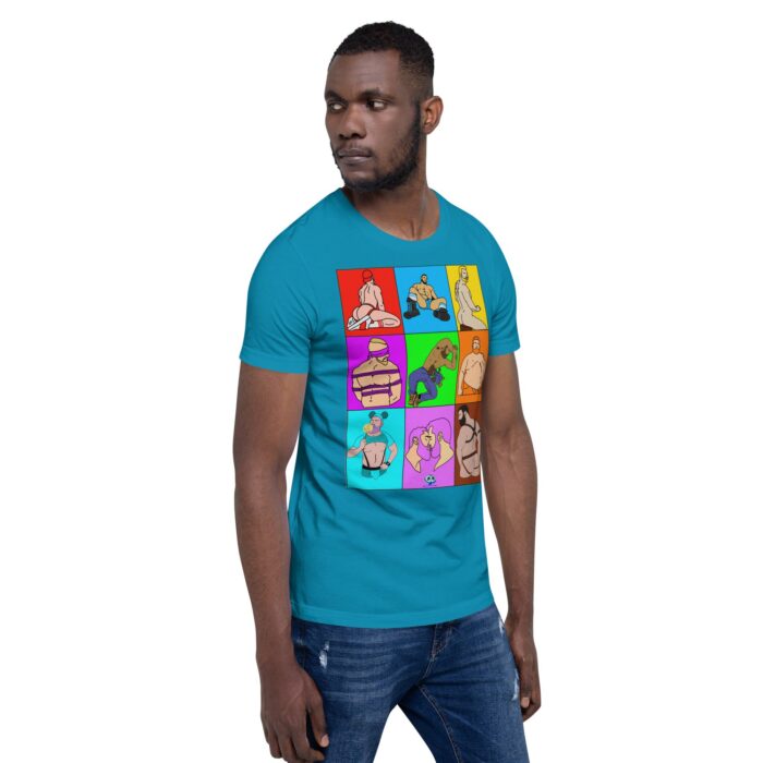 Short Sleeve Tee - Color Block Dudes - Image 39