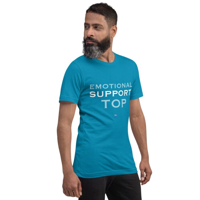 Short Sleeve Tee - Emotional Support Top - Image 33