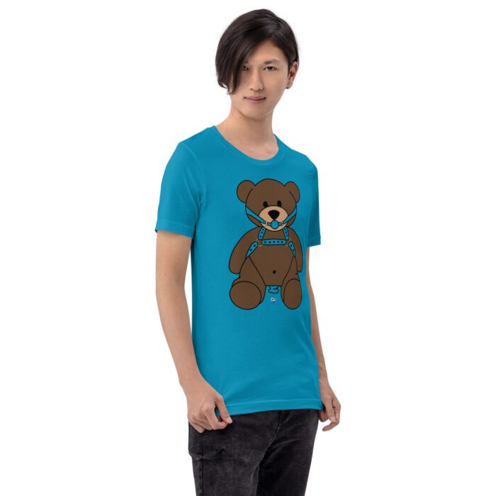 Short Sleeve Tee - Gagged Teddy Bear (Butt Plug) - Image 37