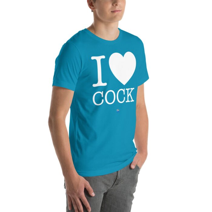 Short Sleeve Tee - I Heart Cock - Image 48