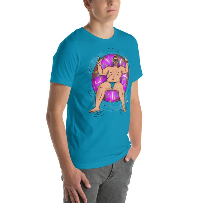 Short Sleeve Tee - Peace, Love, and Doughnuts - Image 37