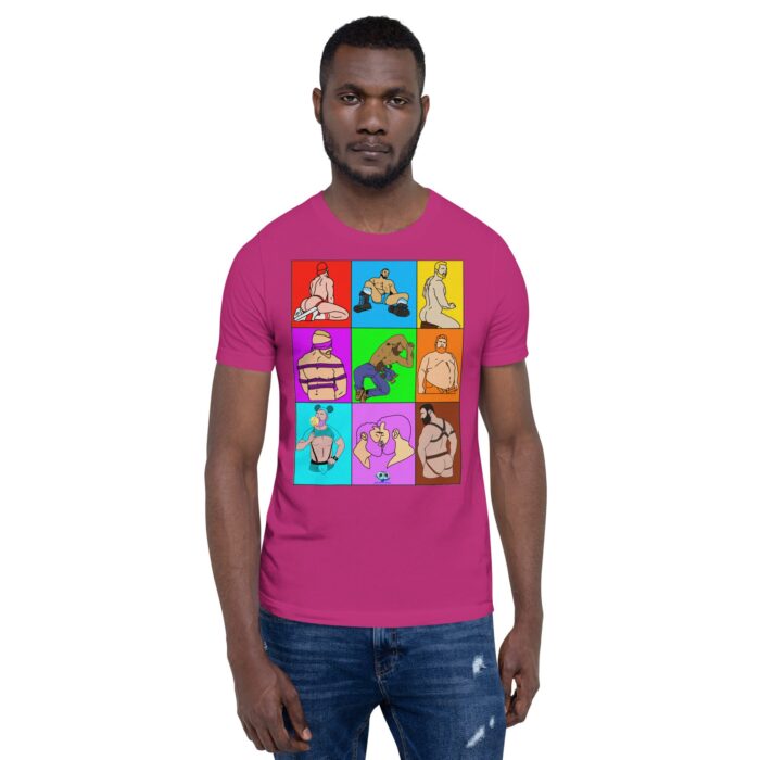 Short Sleeve Tee - Color Block Dudes - Image 31