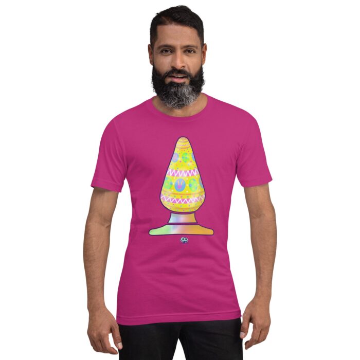 Short Sleeve Tee - Easter Egg Butt Plug - Image 5