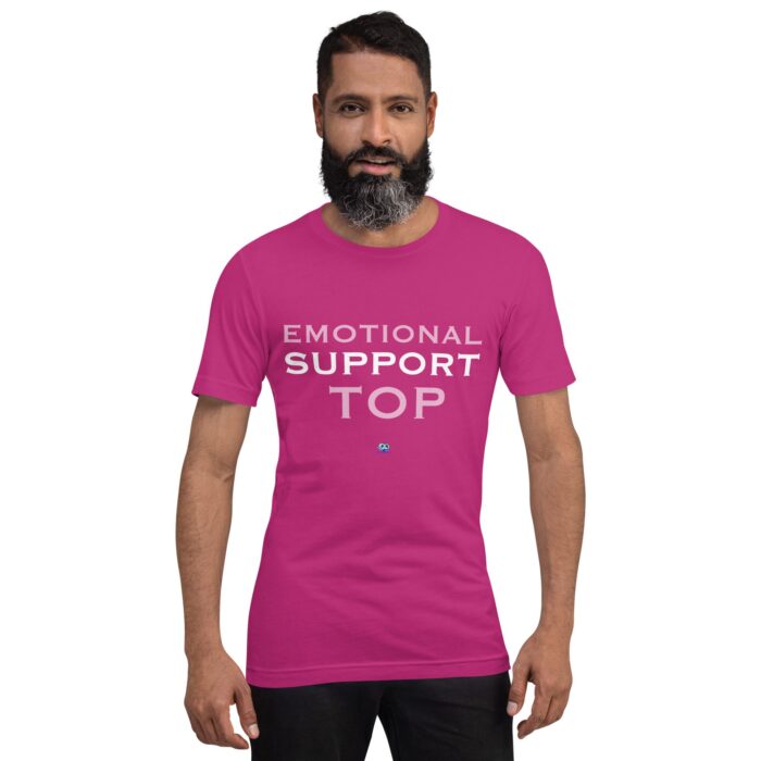 Short Sleeve Tee - Emotional Support Top - Image 22