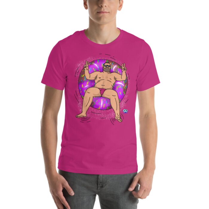 Short Sleeve Tee - Peace, Love, and Doughnuts - Image 20