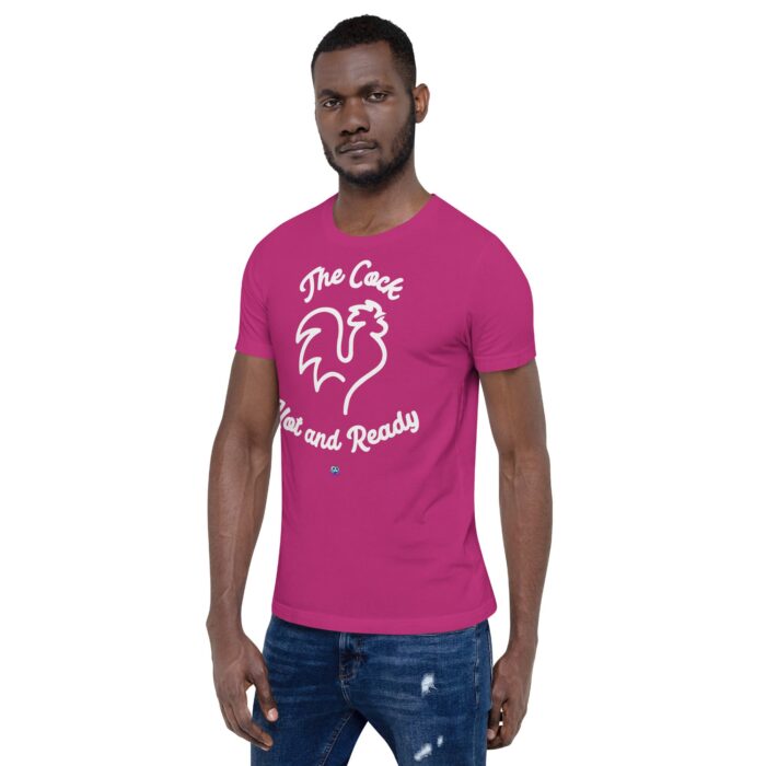 Short Sleeve Tee - The Cock Hot and Ready - Image 26