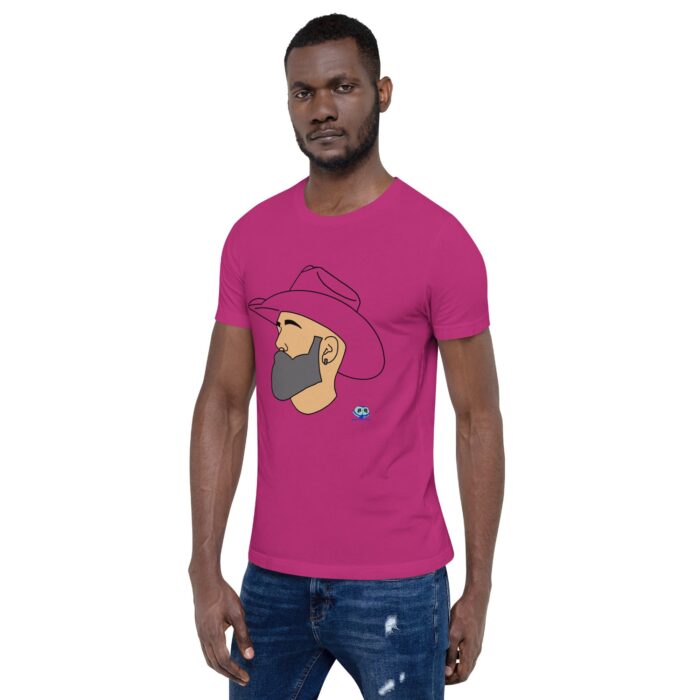 Short Sleeve Tee - Bearded Cowboy - Image 26