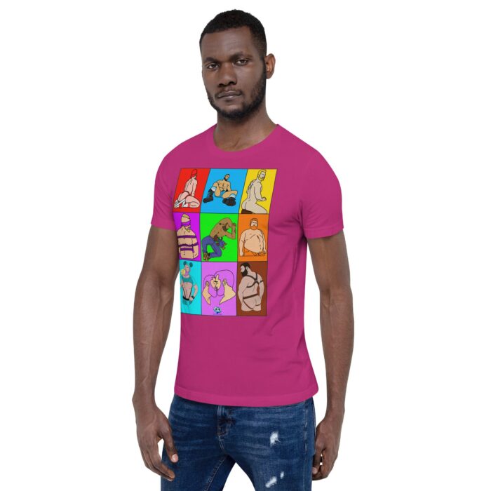 Short Sleeve Tee - Color Block Dudes - Image 32