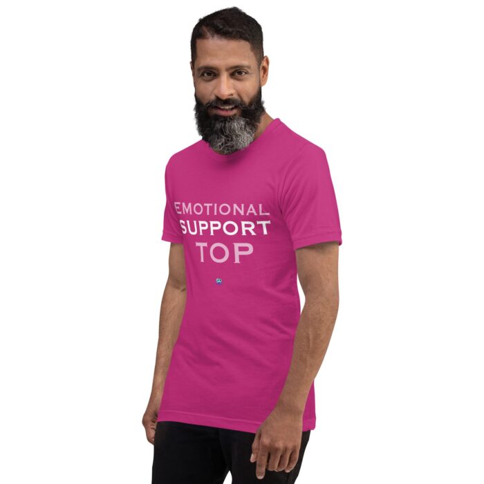 Short Sleeve Tee - Emotional Support Top - Image 24