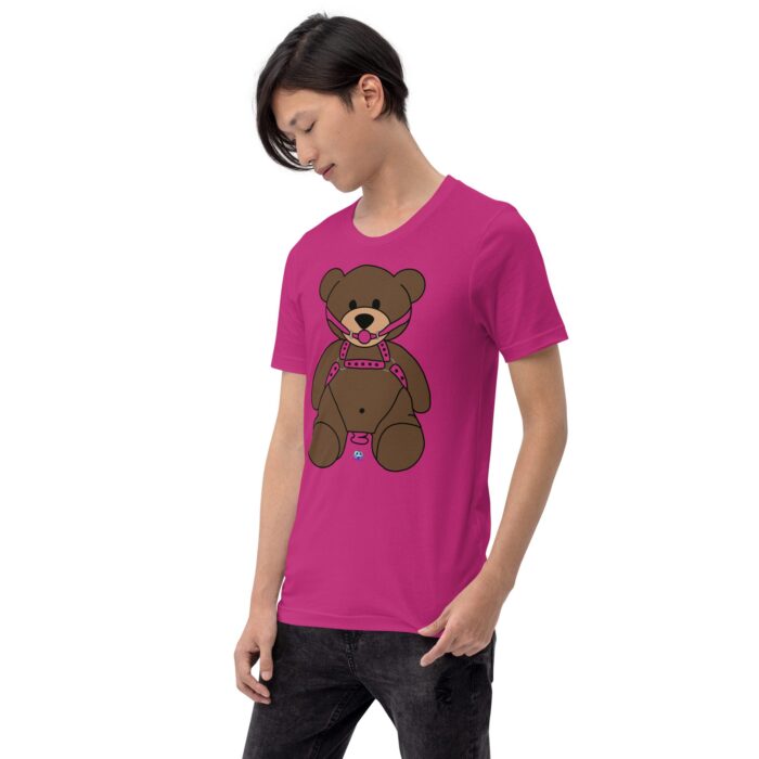 Short Sleeve Tee - Gagged Teddy Bear (Butt Plug) - Image 23