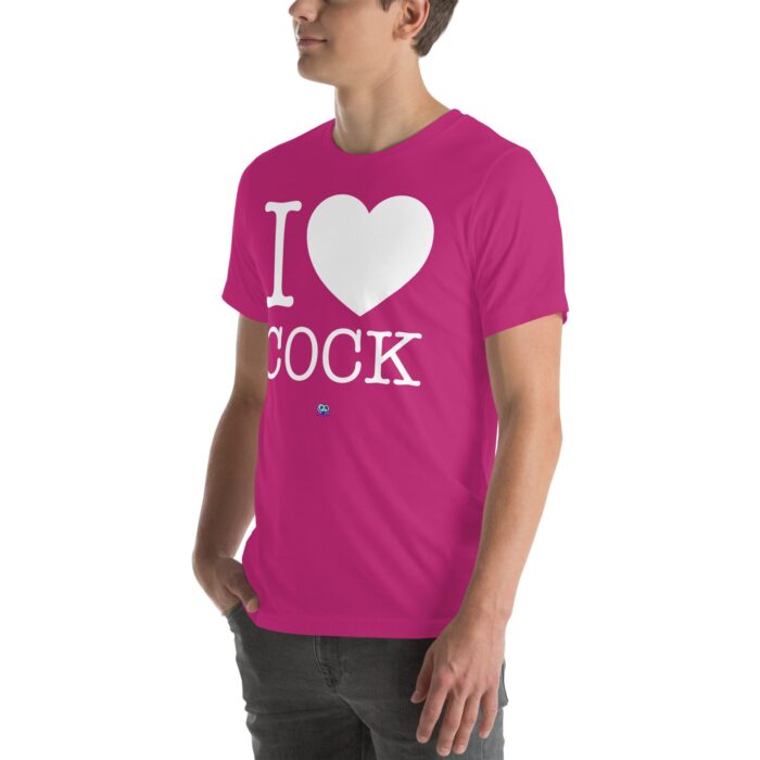 Short Sleeve Tee - I Heart Cock - Image 35